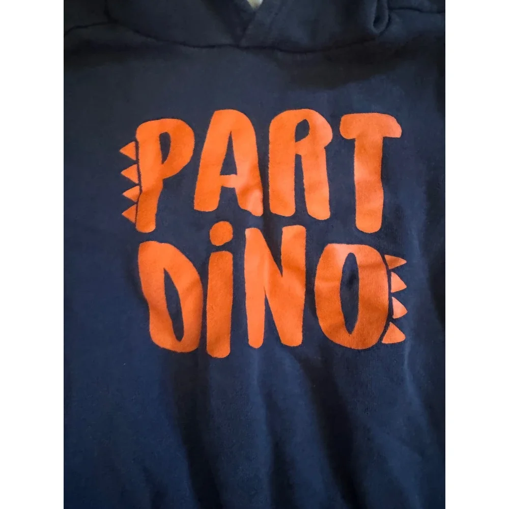 Carter's Garanimals Toddler Boys 24M Dino Construction Hoodie Sweatshirt Lot 4pc